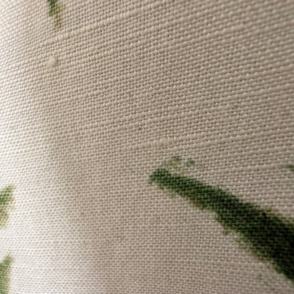 J. Jill Wide Leg Linen Blend Cropped Botanical Print Pants (Small P) Flowy Light - Picture 12 of 16